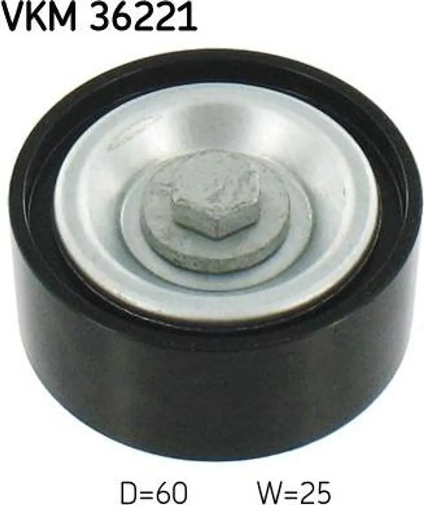 Galet de Guidage de Courroie Crantée SKF VKM 36221 pour Dacia et Renault