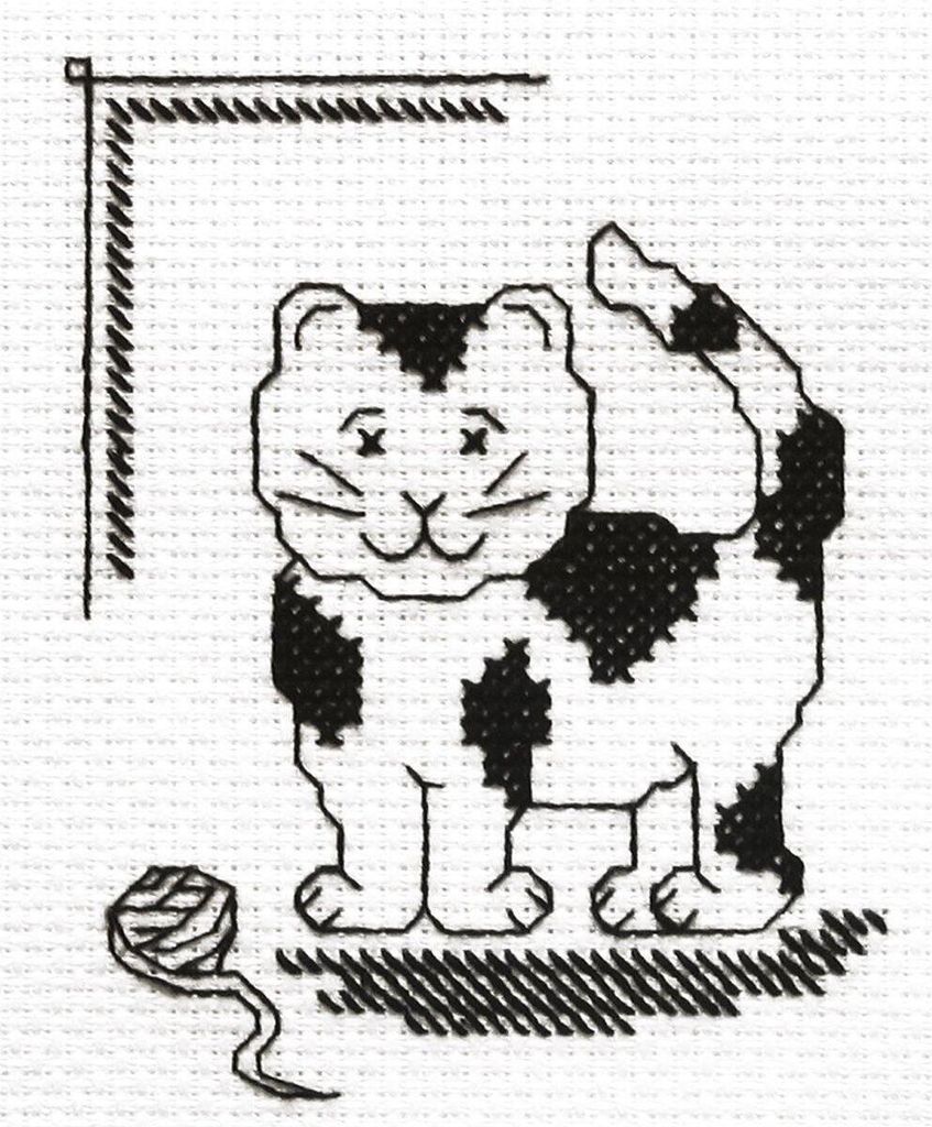 Panna Kreuzstichset "Ich bin gut", 10x12cm, Zählmuster