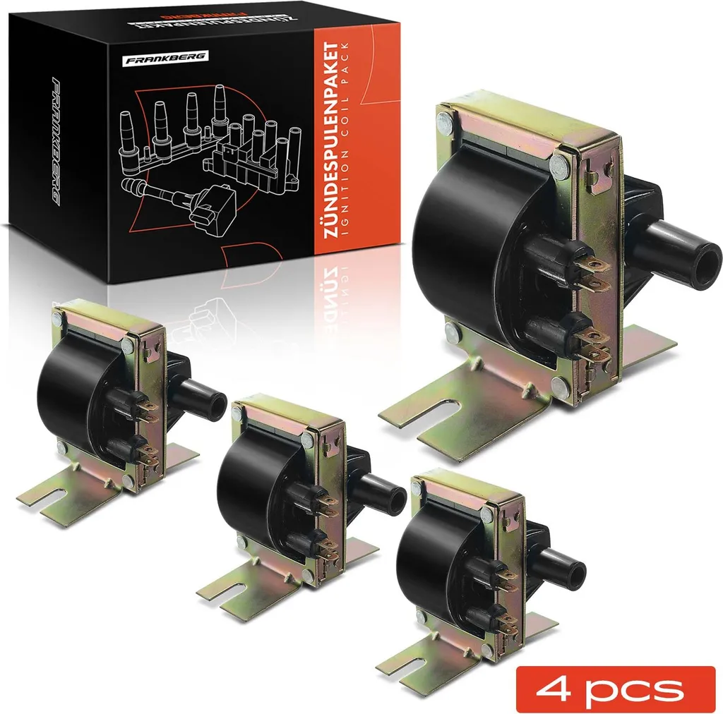 Kit Bobine Accensione Frankberg 4 Pezzi Fiat Panda Fiorino Duna 12V