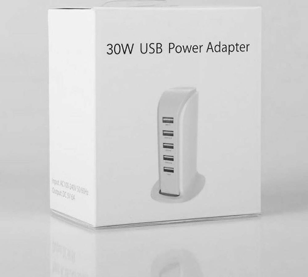 Nabíječka Dudao, 5x USB, s integrovaným napájecím kabelem, Obrázek produktu 9