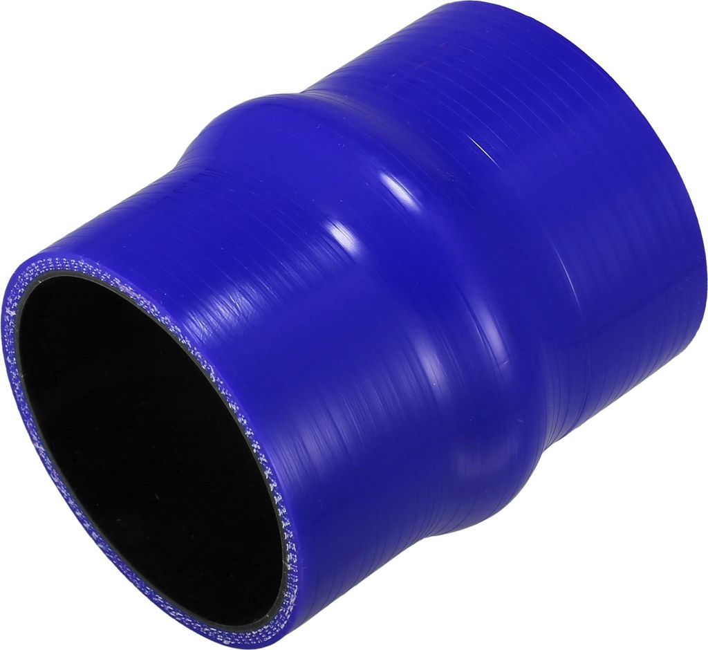 1 Stück 70mm/2,76" 102mm/4,02" Länge Schwarzer blau Autosilikonschlauch Humpenschlauch Kühlmittelschlauch Universal