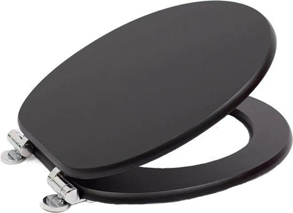 Siège de toilettes Soft-Close, âme en MDF solide et charnière réglable