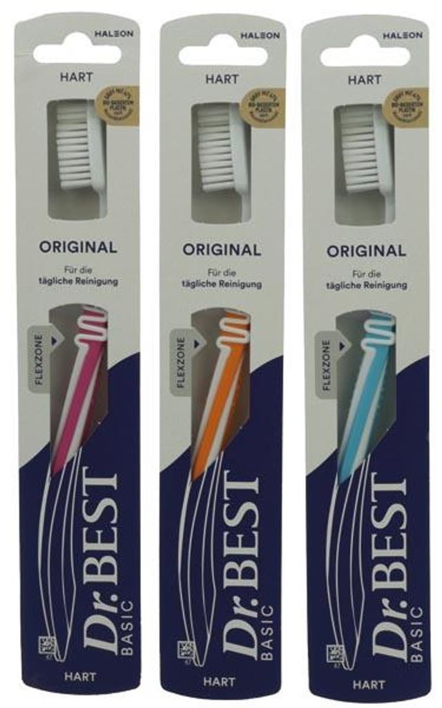Dr. Best Zahnbürste Classic Original hart mit Spezial