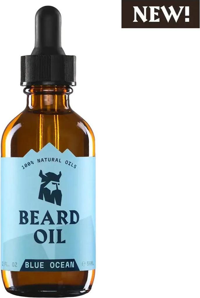 Striking Viking Bartöl Blauer Ozean, mit natürlichen Produktbild 