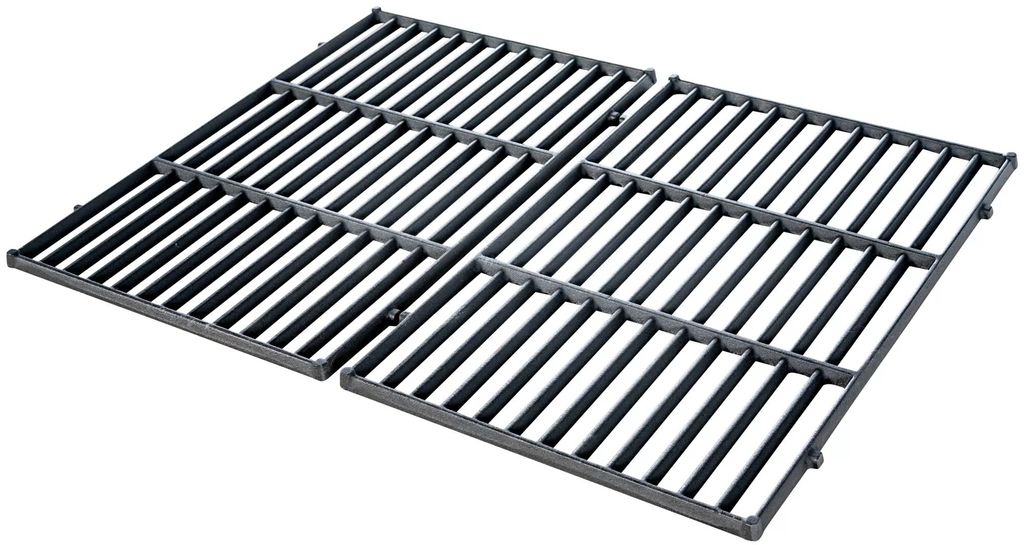 In And OutdoorMatch BBQ Grillplatte Helga - 45x30cm - Grillplatte - Gusseisen - Schwarz