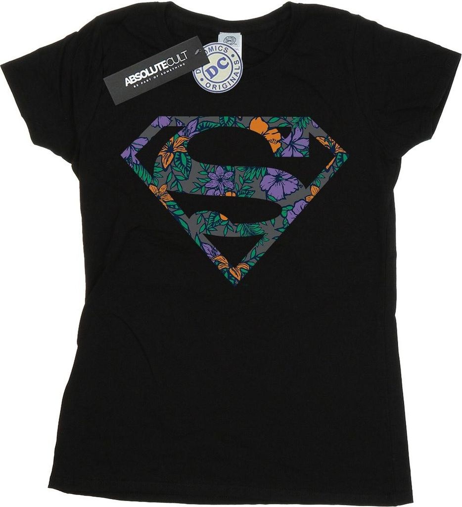 DC Comics - T-Shirt für Damen BI17340 (M) (Schwarz) Produktbild 