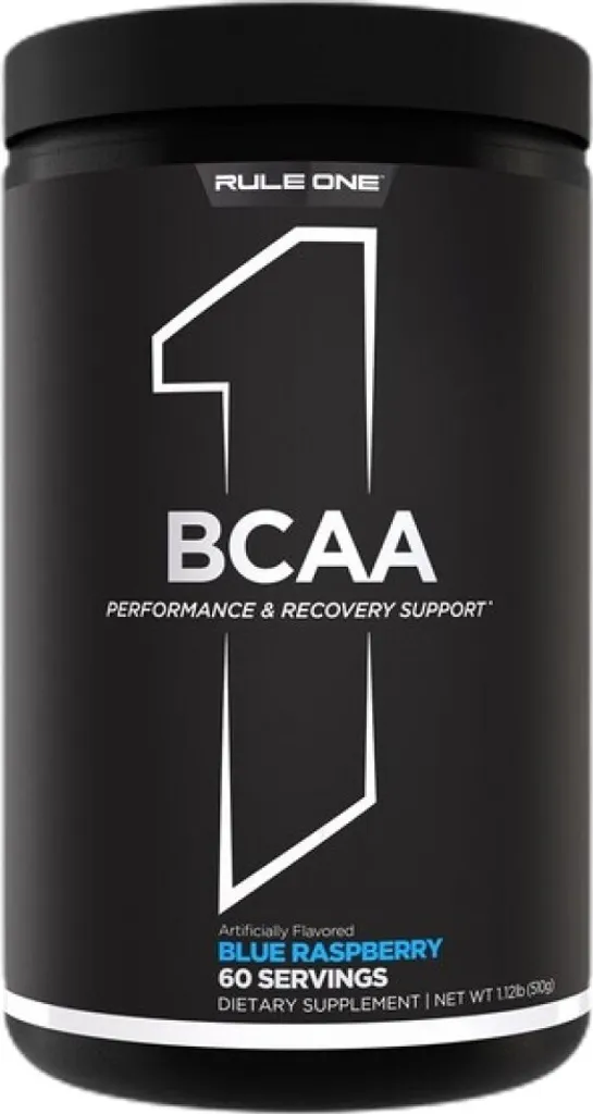Évitez le catabolisme avec Rule1 R1 BCAA Blue Raspberry - 60 serv vitalité