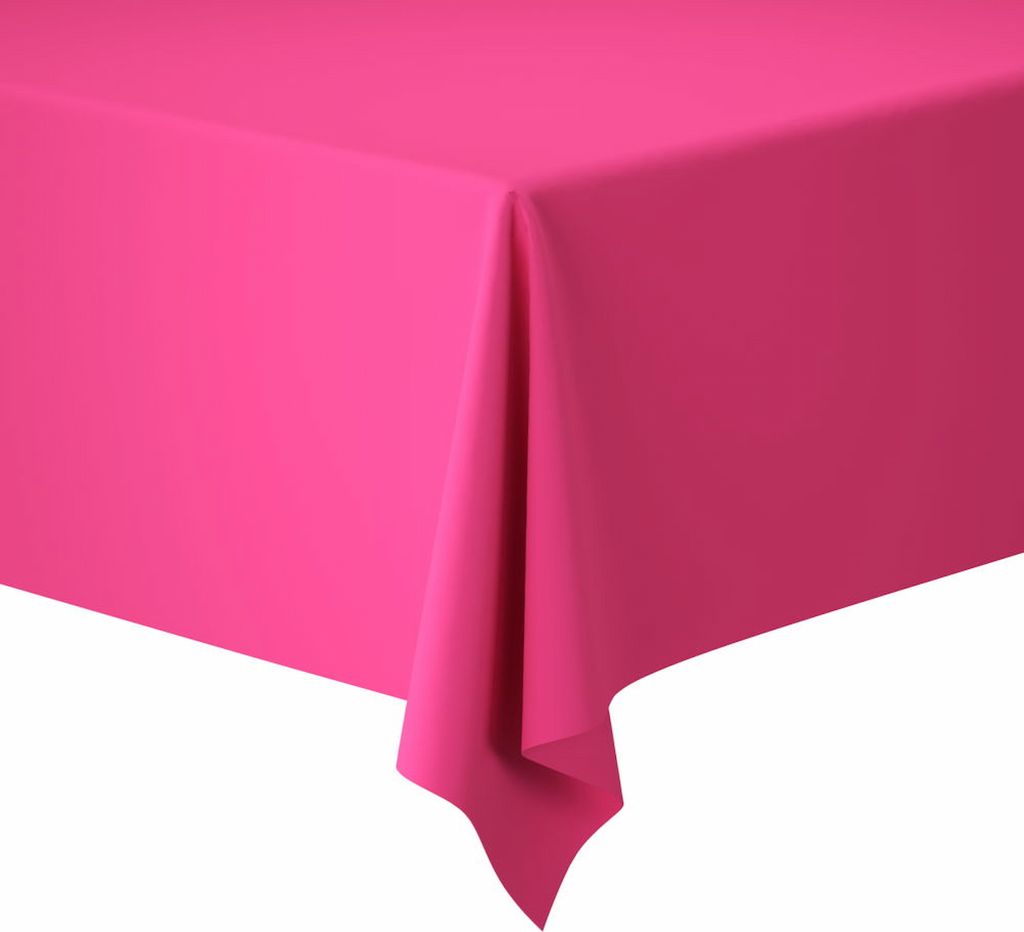 Duni Dunicel Tischdecke Tischdeckenrolle, Fuchsia, 1,18m x 25m - 2 Stück