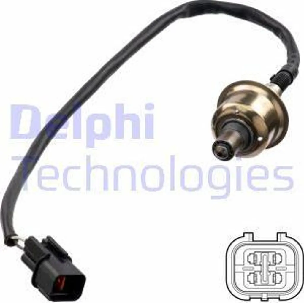Sonde Lambda OE 3921004005 Delphi à Haute Réactivité pour i10 PA