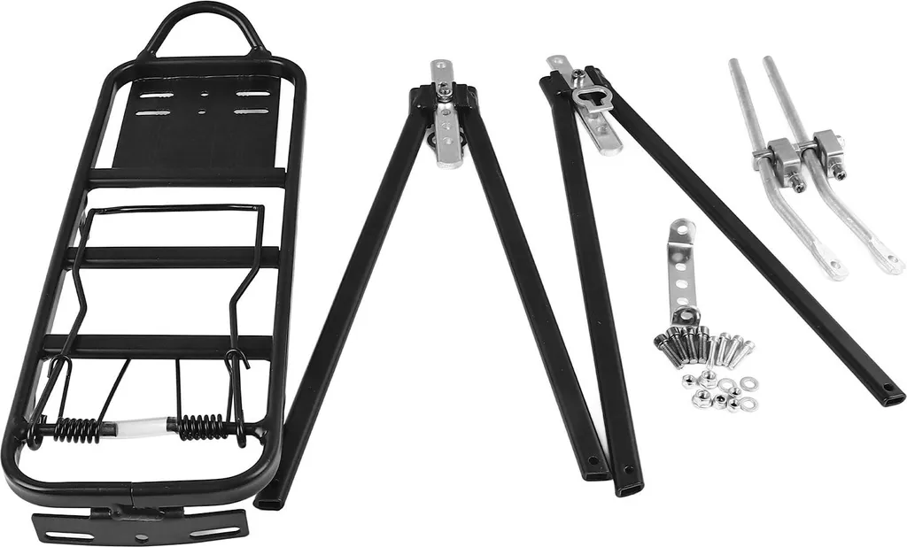 Porte-bagages Arrière Vélo 70kg en Alliage d'Aluminium Haute Résistance