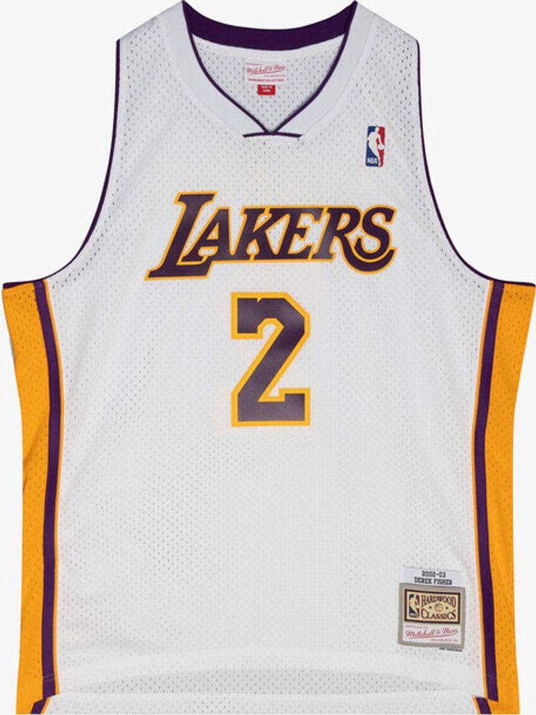 Derek Fisher Los Angeles Lakers 2002-03 Swingman Jersey - L