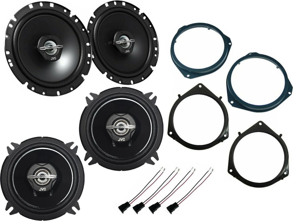 JVC Lautsprecher Set für Opel Omega B V 94 Bj 94-02 Tür vorne hinten 550 Watt