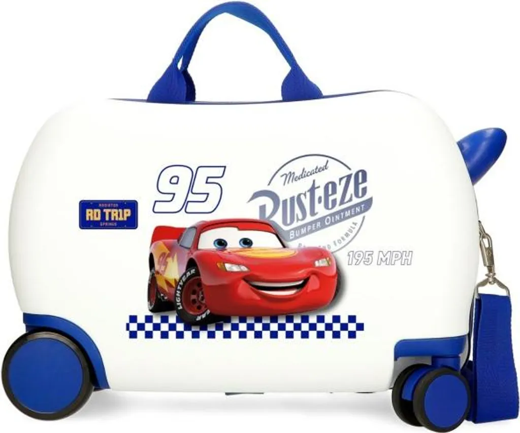 Coffret rigide Disney Pixar Cars 45cm - Bagage léger et robuste en ABS