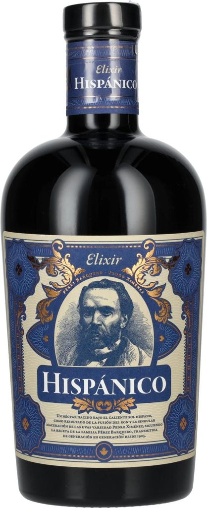 Hispánico Elixir Licor de Ron 34% Vol. 0,7l
