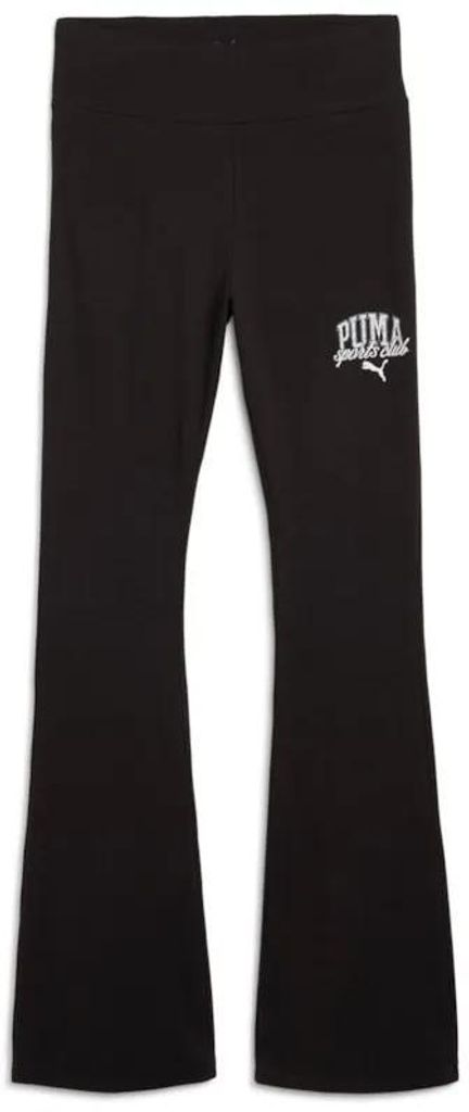 Damen-Leggings Puma Class High-Waist Flared Leggings Schwarz Schwarz