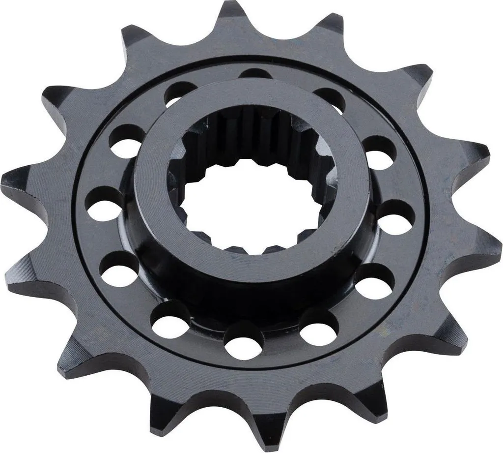 Pignon moteur moto 14 dents RK 4532-2Q en acier trempé pour pas 520