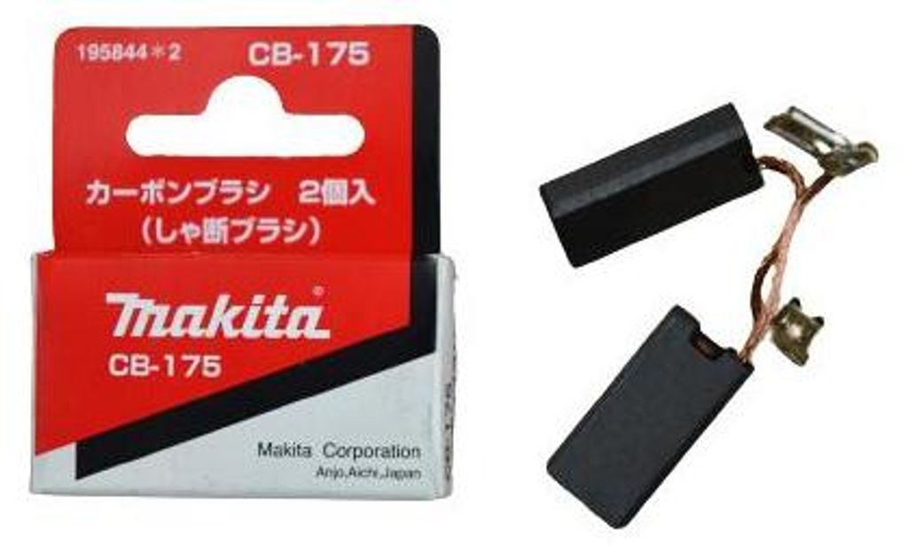 Makita 195844-2 Kohlebürsten CB-175-Original HM1213C, Produktbild 