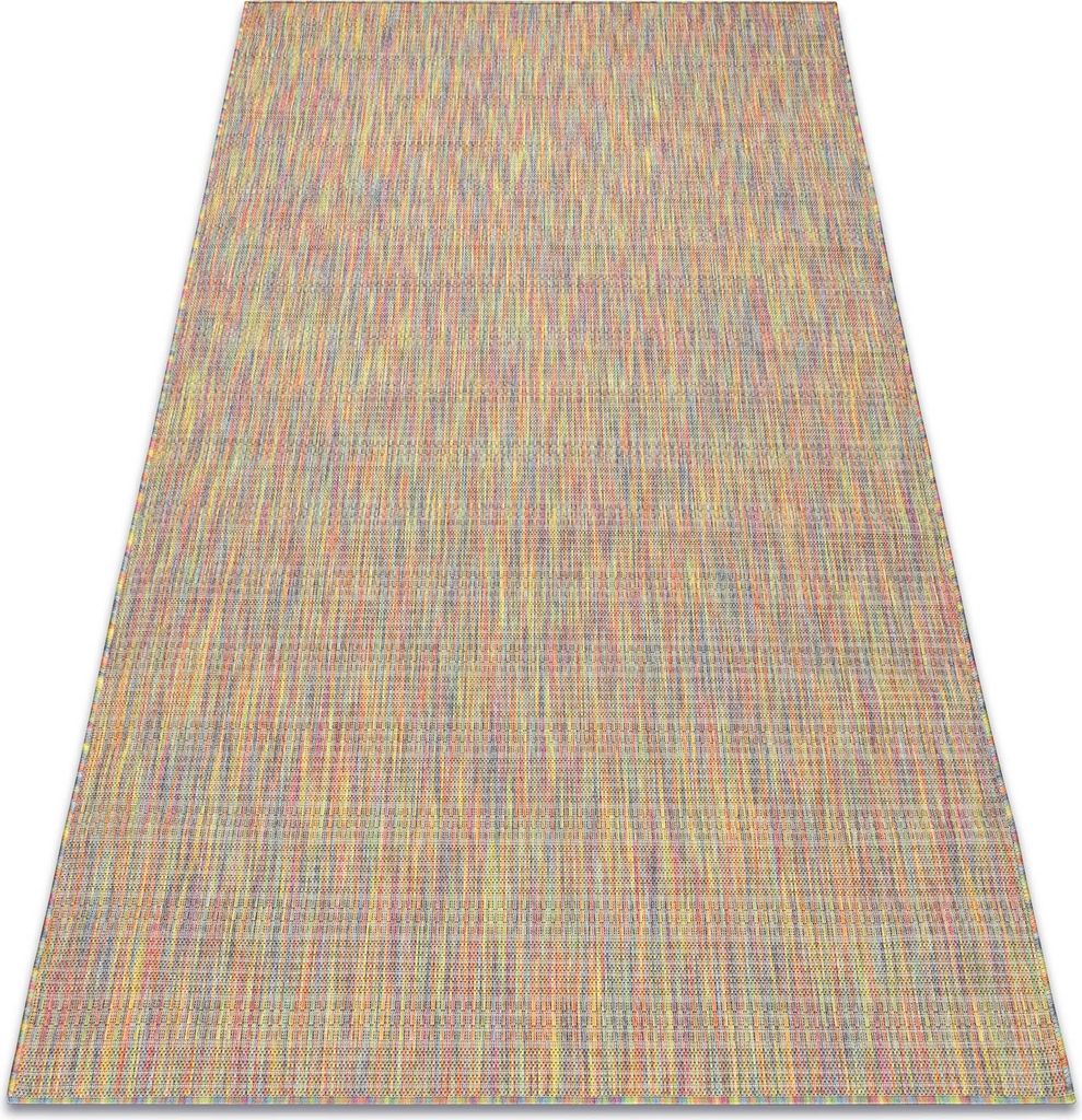 Modern FISY Teppich SISAL 20789 melange regenbogenfarbig Mehrfarben 140x190 cm