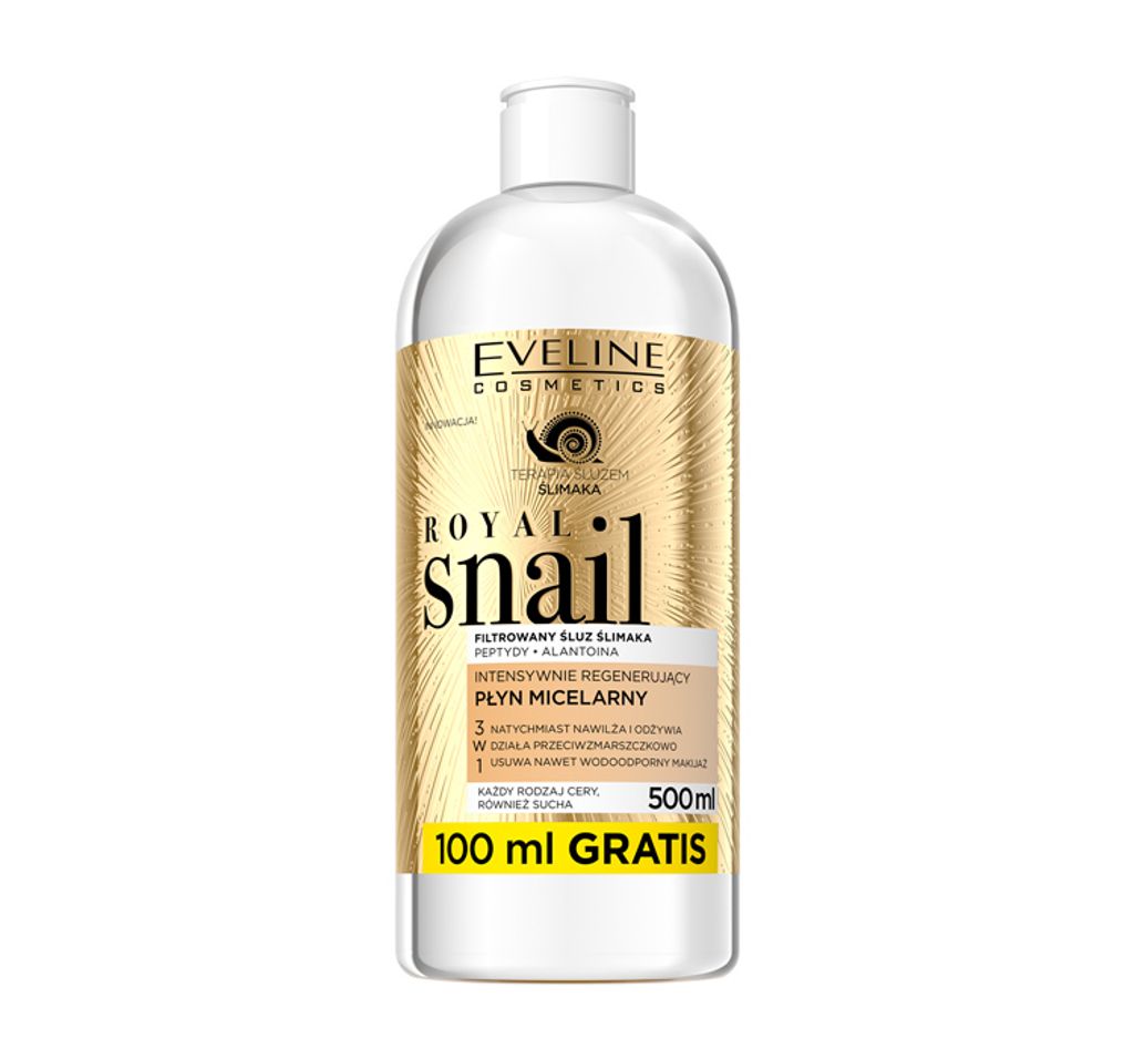 Eveline Royal Snail Micelárna Voda na Intenzívnu Obrázok produktu 
