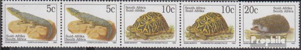 Briefmarken Südafrika 1993 Mi WZ3 postfrisch Bedrohte Tiere