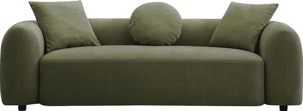 3-Sitzer Sofa - Stoff - Grün - OXILA Produktbild 
