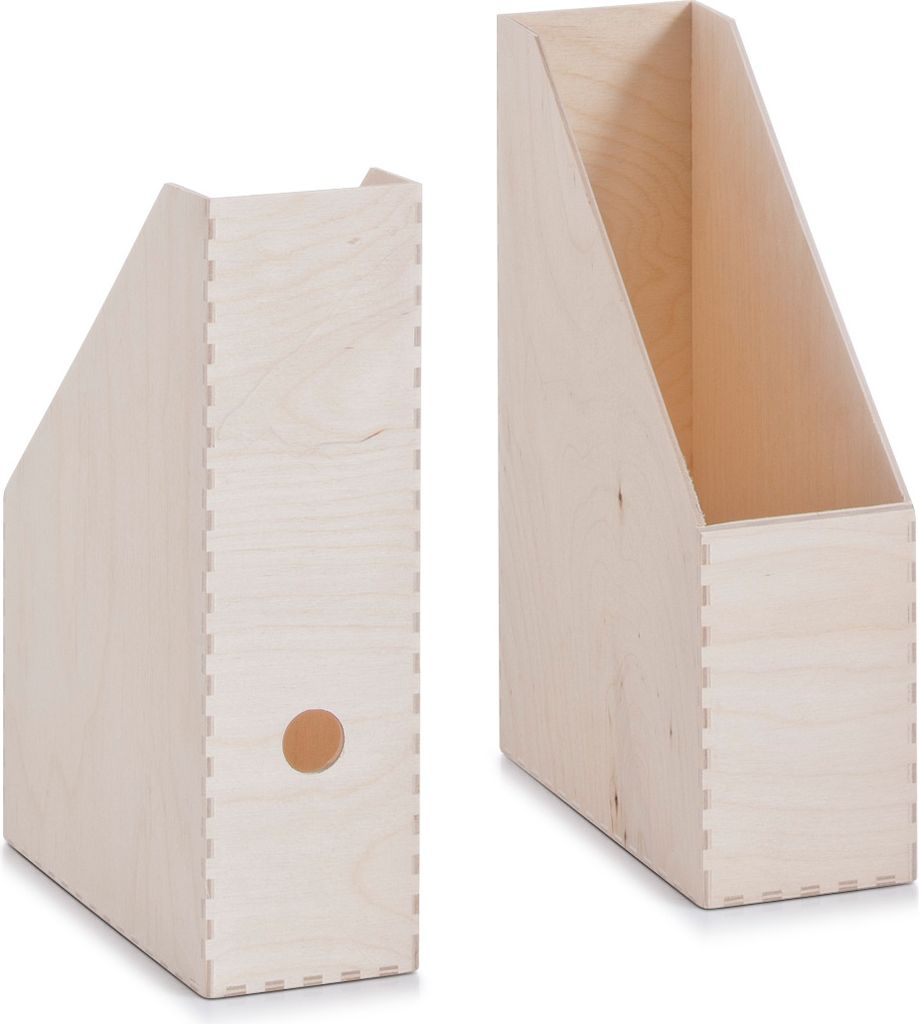 Zeller Magazinbox, Birke 23x9x31