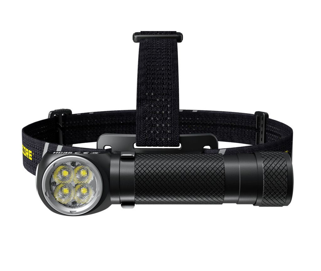 NiteCore hoofdlamp HC35 en zaklamp in een - 2700 lumen - Productafbeelding 