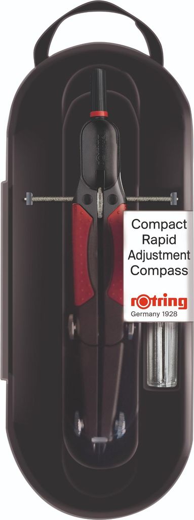 Rotring S0676580, Czarny, Stal nierdzewna, 36 cm, 170 mm, Zdjęcie produktu 