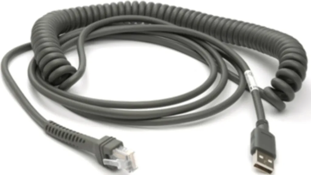 Cavo Zebra USB Tipo A 15ft Dritto | Per DS2208, DS9808 e altro
