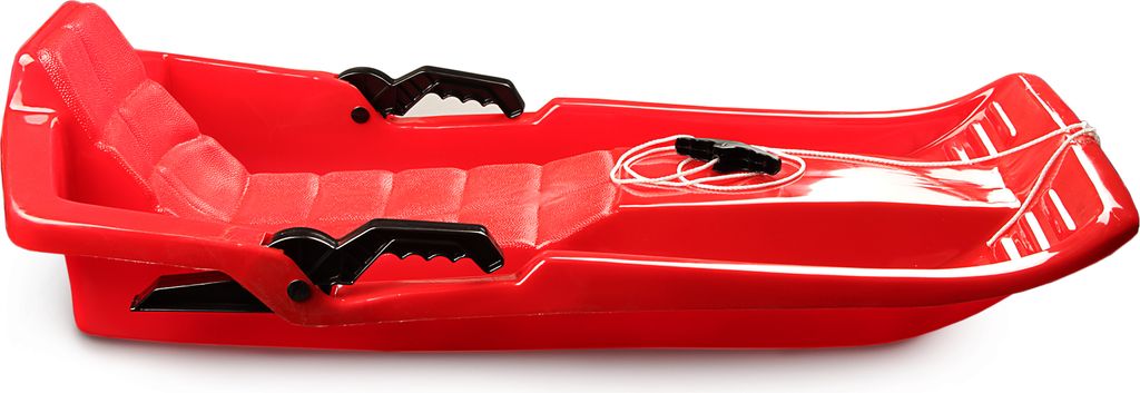 ONDIS24 Schlitten Basic Rodel rot 1-sitzer 76 cm Produktbild 