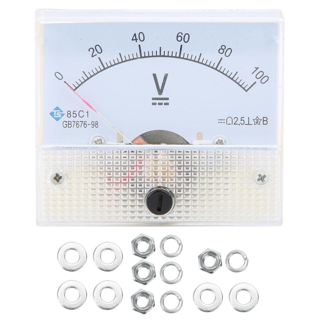 Ukazatel stejnosměrného voltmetru Panel Volt Meter Meter Obrázek produktu 