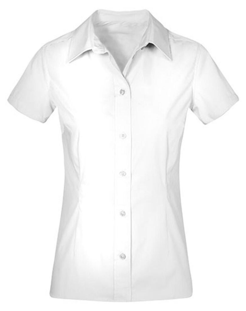 Promodoro - Hemd für Damen kurzärmlig LT2981 (L) (Weiß)