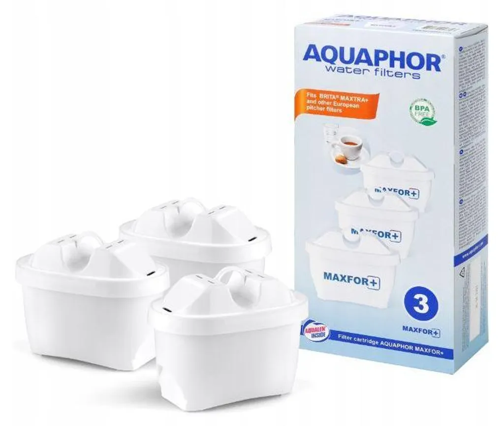 Cartouche filtrante contre goût de chlore compatible Brita Unimax 3x