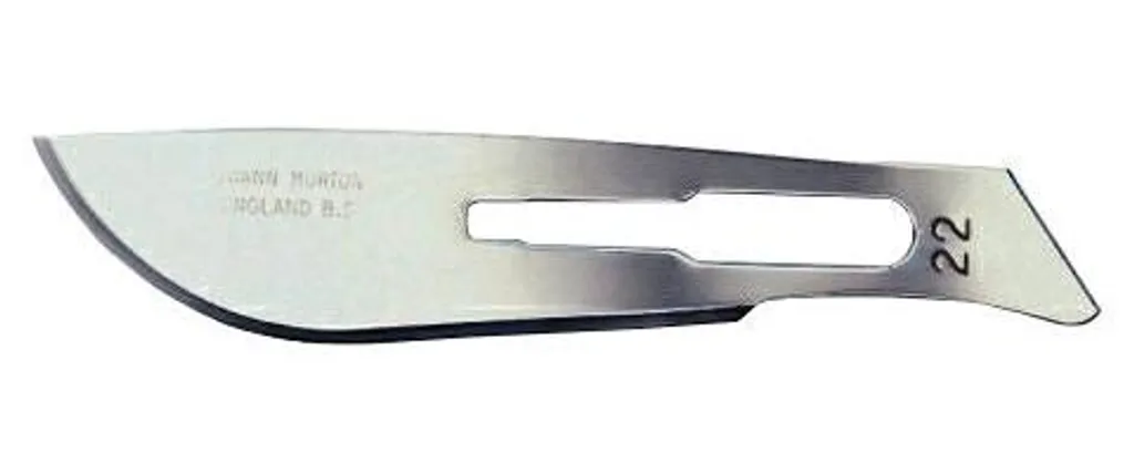 Lames de Scalpel n°10 Kerbl en Acier Inoxydable Lot de 10 Tranchant Net