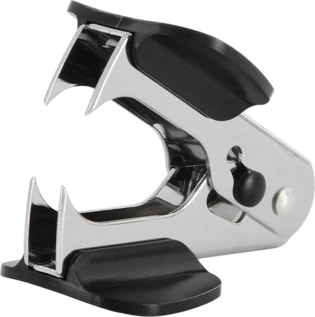 Heftklammerentferner, Kneifzangen-Design & ergonomisch, Für Büro, Schule & Zuhause, Farbe Schwarz
