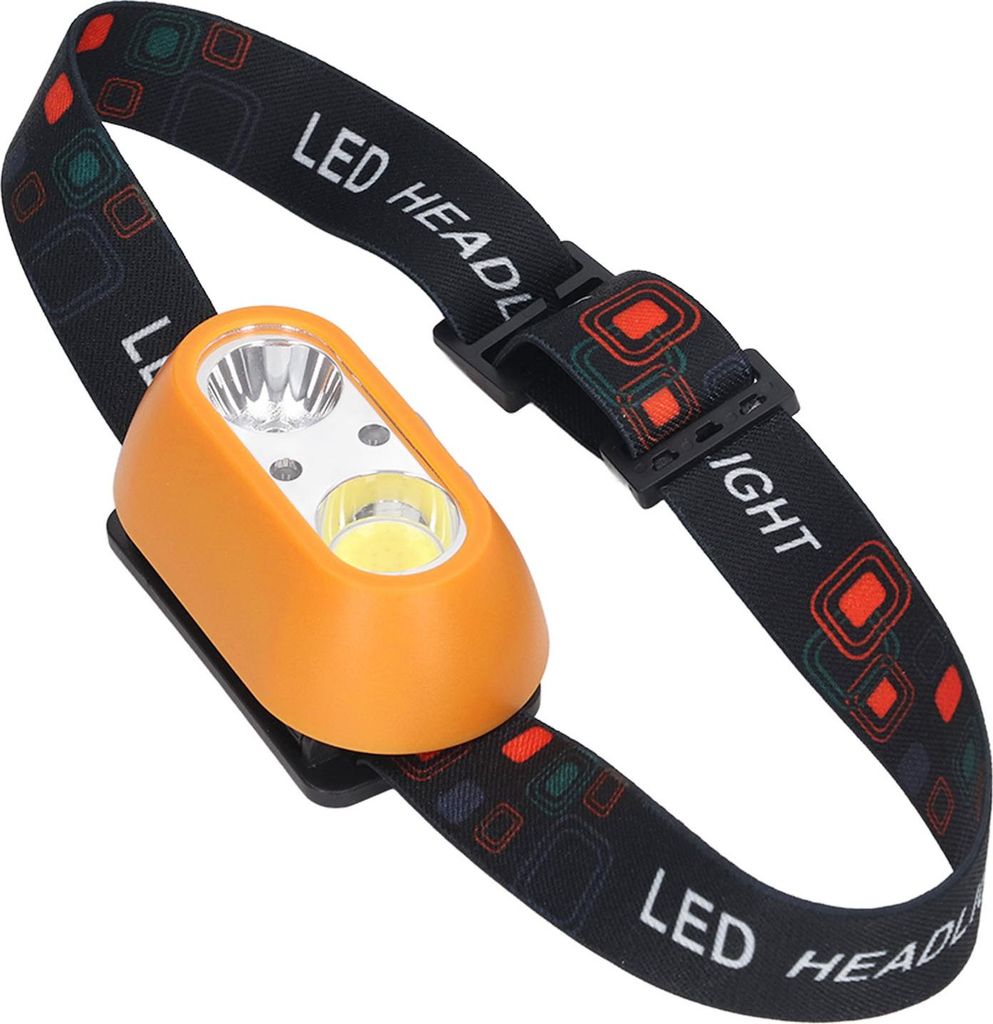 LED-Stirnlampe, USB-aufladbar, 300 lm, hohe Leuchtkraft, COB-XPE-Technologie, 6 Leuchtmodi, mit Sensorschalter