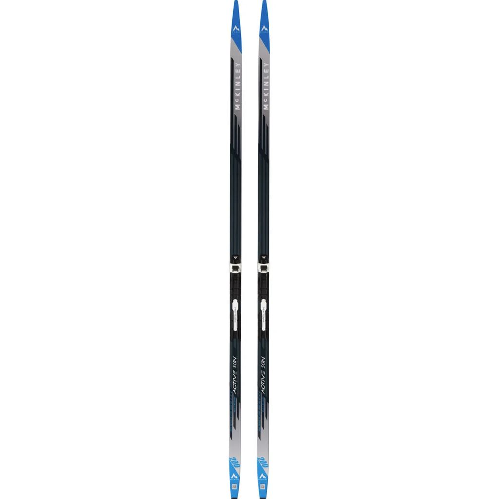 McKINLEY Ux.-Langlauf-Set Active SKIN + PLK BLACK/GREY/BLUE 207