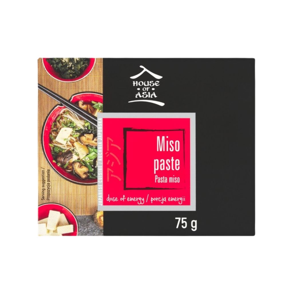 Miso Paste 75 g – traditionelle japanische Sojabohnenpaste für Suppen, Saucen & Marinaden