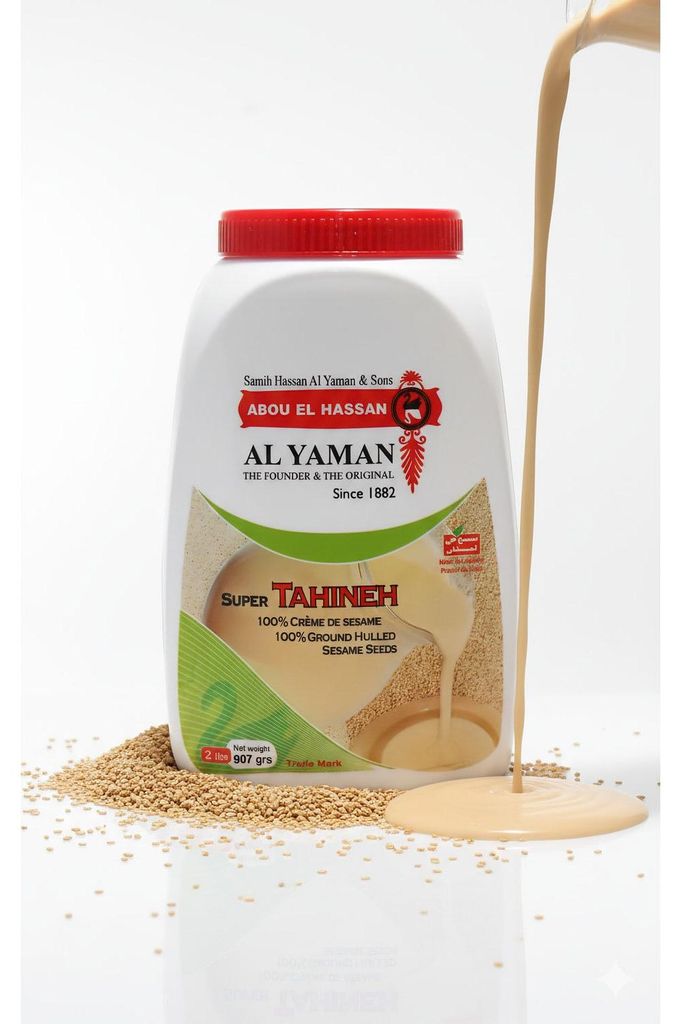 Al Yaman Sesampaste Tahina Tahineh 908g - 4 Dosen Produktbild 