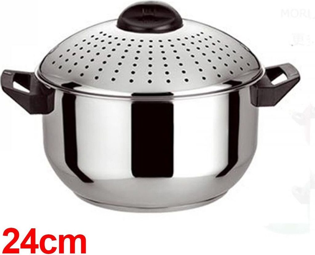 Kochtopf Nudeltopf aus Edelstahl, zum Kochen von Nudeln Produktbild 