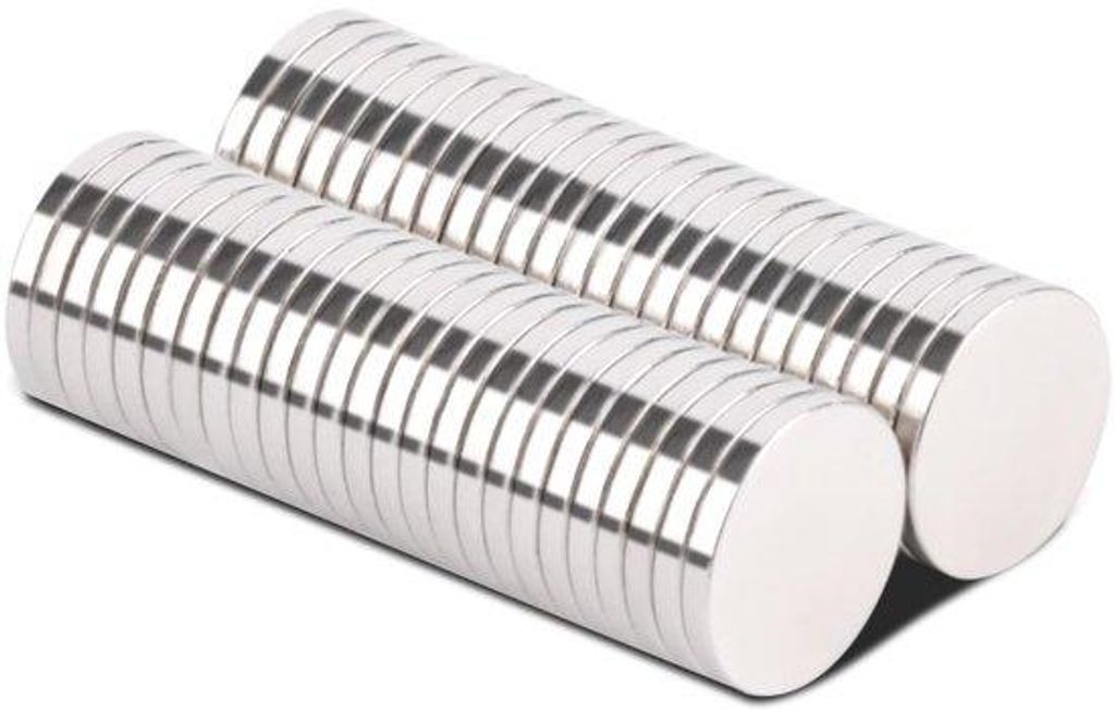 Neodymium-Magneten, 50 Stück, kleine runde Platte, stark, für Prikbord
