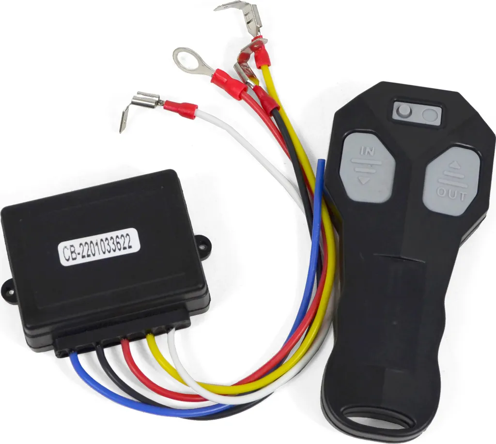 Télécommande de Treuil Sans Fil Snwp01 pour Dépannage 4x4 et Remorquage