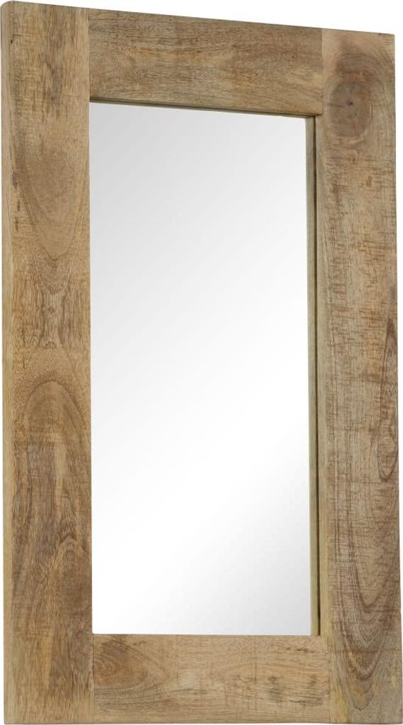 zrkadlo vidaXL Mango Wood Solid 50 x 80 cm Obrázok produktu 