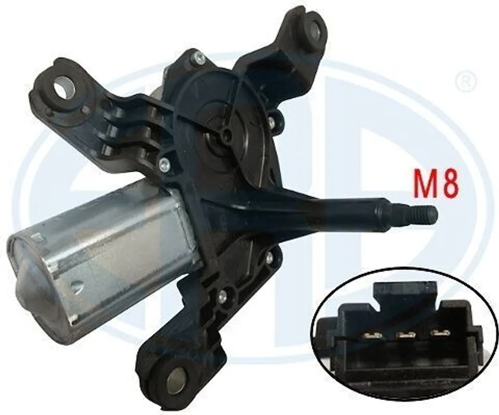 Moteur essuie-glace arrière robuste ERA 460271 compatible Zafira B 12V