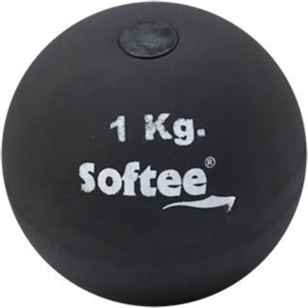 Wurfscheibe De Rubber Softee 5kg Schwarz 5 Kg