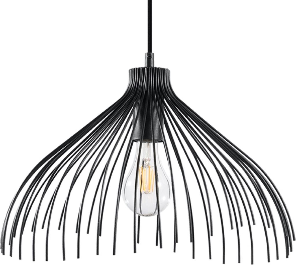Hängeleuchte UMB schwarz 1xE27 15W Stahl 125x40x40cm Sollux Lighting