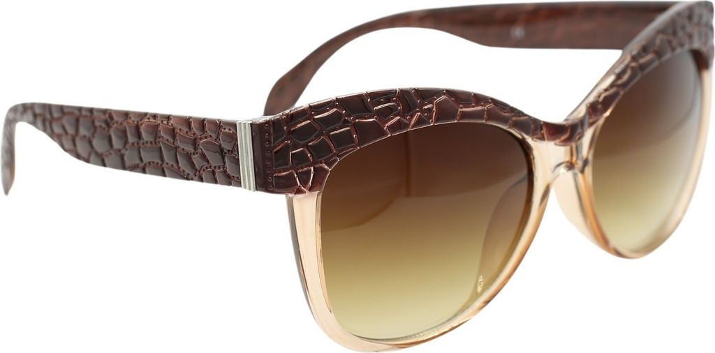 Sonnenbrille Kroko in Cat Eye Optik von collezione alessandro