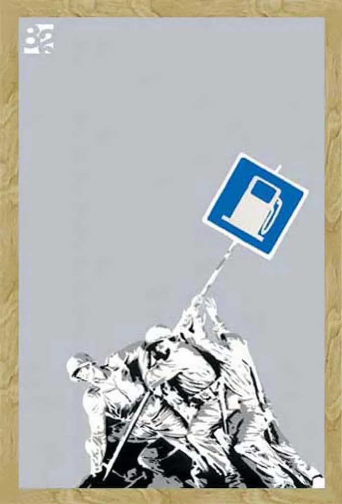 Poster Decorativo Soldati Ottantadue con Cornice Shinsuke® Faggio