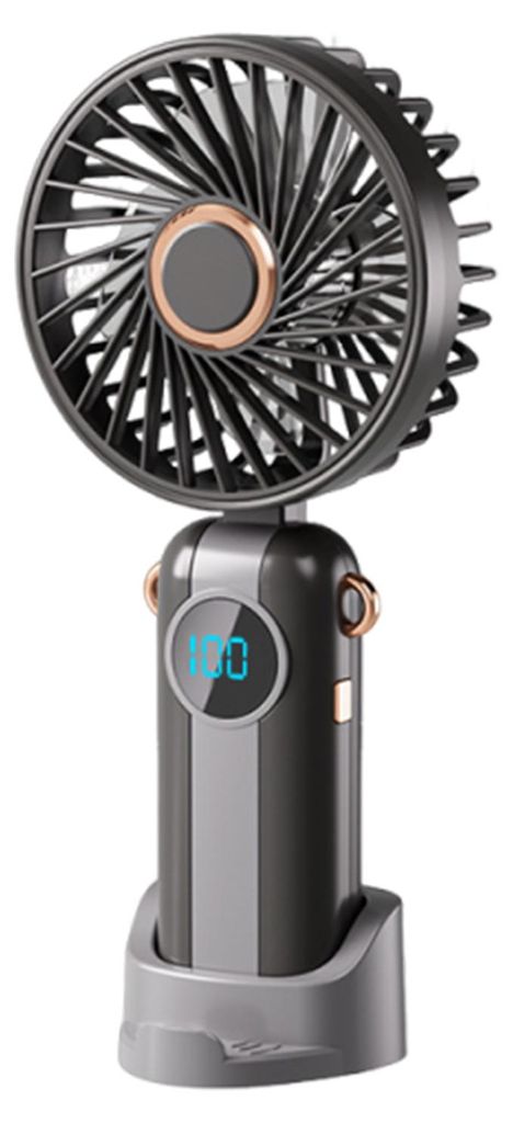 Přenosný ruční ventilátor s možností dobíjení, mini Obrázek produktu 