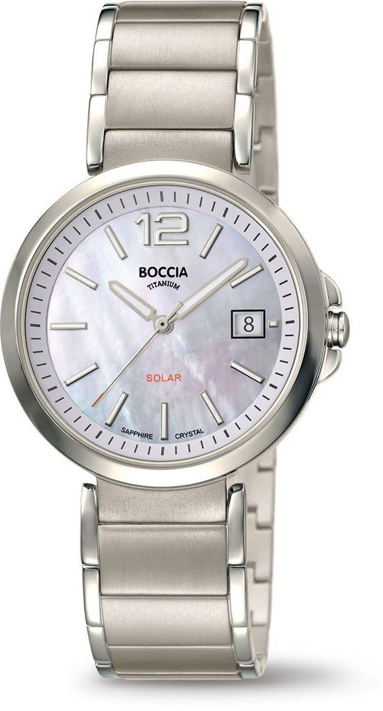 Boccia Damen Armbanduhr Solar 3332-01 Titan Produktbild 